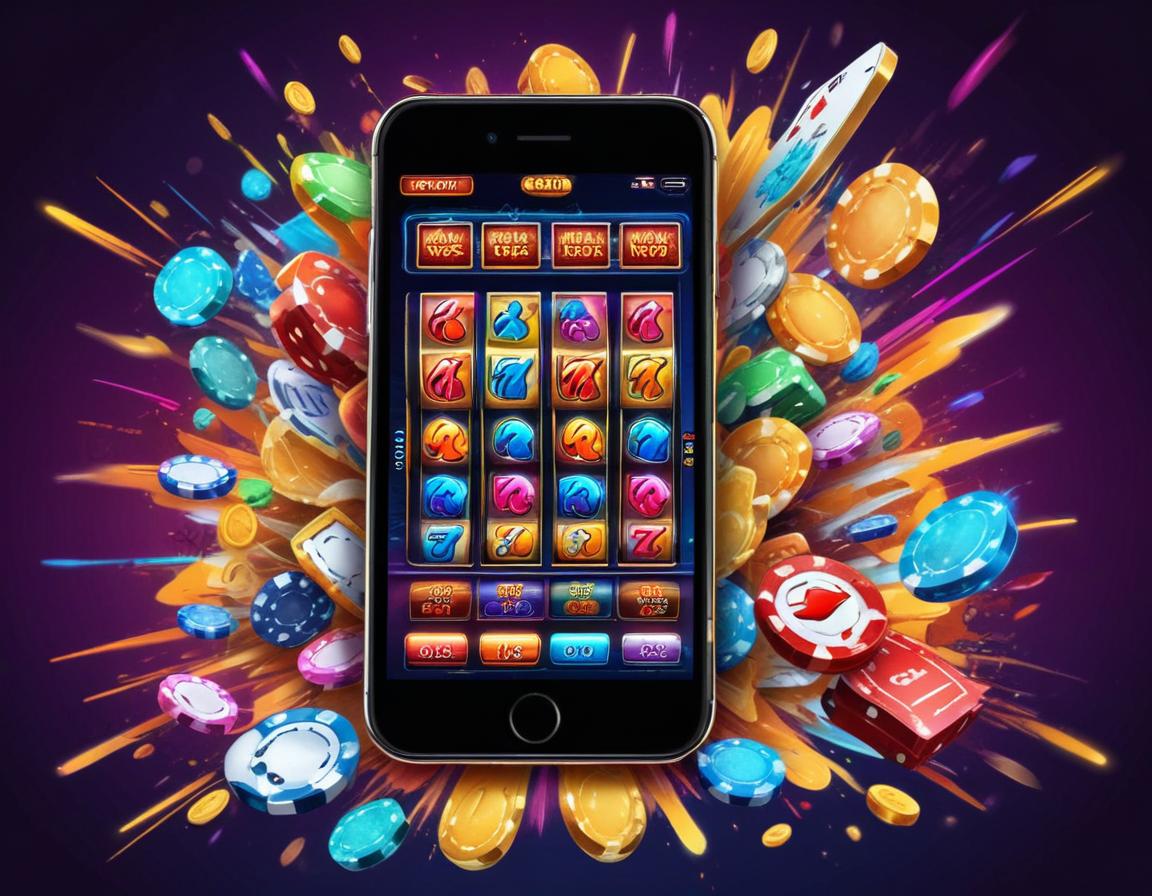 Slot dengan jackpot besar dan cahaya yang bersinar